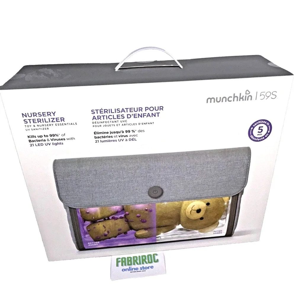 NEW! Munchkin 59S Nursery Sterilizer | Kills 99.9% of Viruses & Bacteria!!! - Picture 3 of 3
